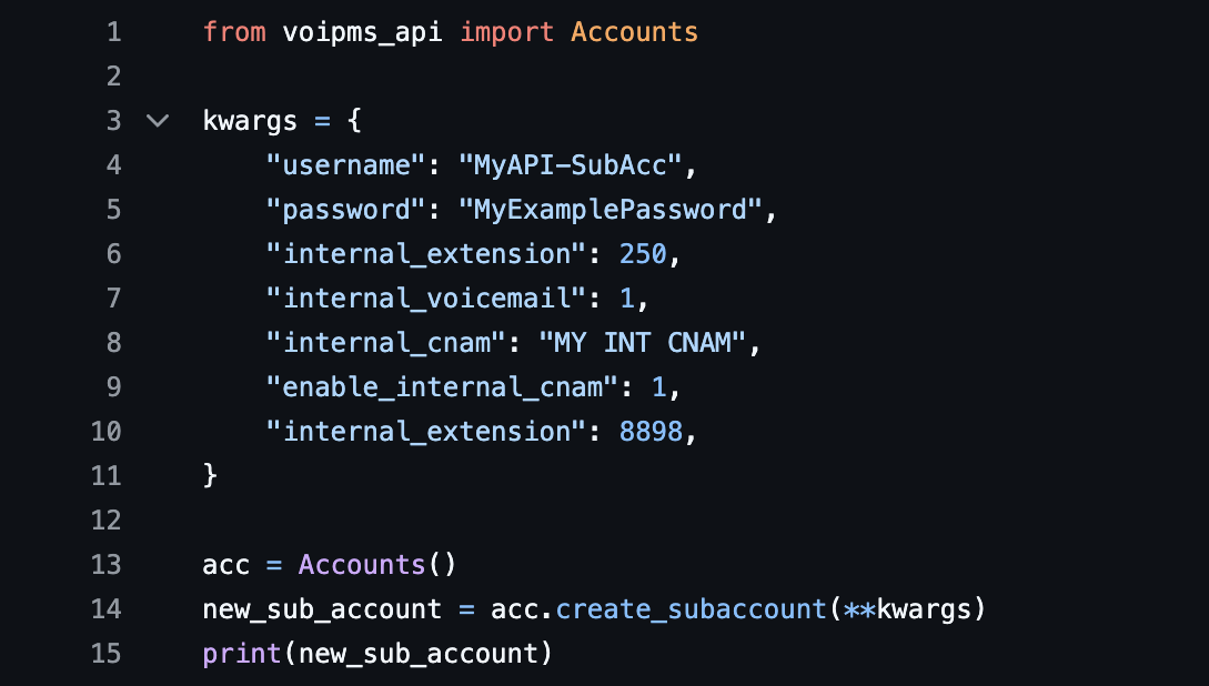 VoIP.ms API Python Package